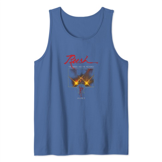 Discover Volume II Rush Band The Words And The Moving Pictures Tank Tops