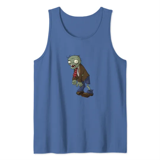 Discover Regular Zombie from Plants vs Zombies Tank Tops