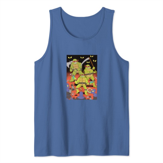 Discover Turtle heroes teenage painting vintage Tank Tops