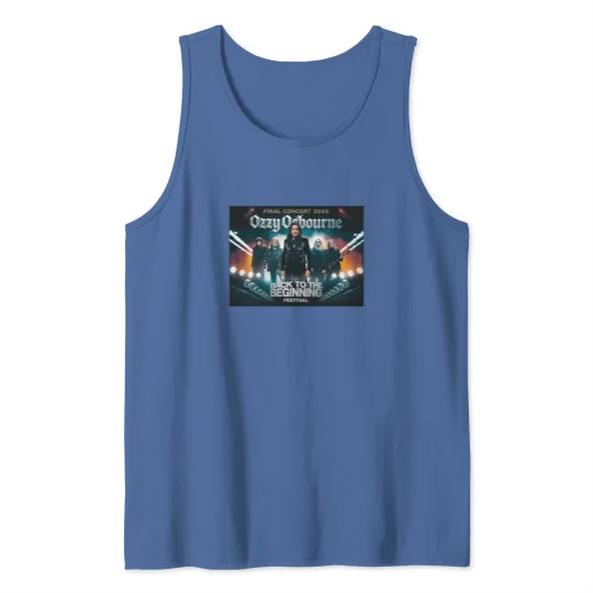 Discover Ozzy Osbourne Black Sabbath Final Concert 2025 Tank Tops