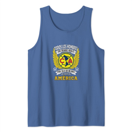 Discover Playera Aguilas del America Solo Los Mejores le Van al America Tank Tops