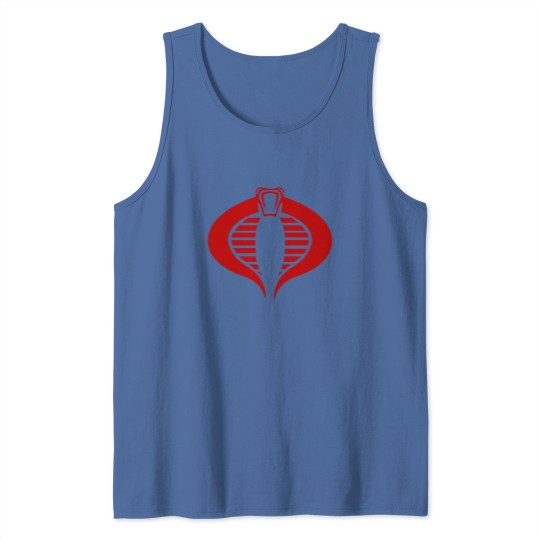 Discover Gi Joe Cobra Enemy Logo Tank Tops