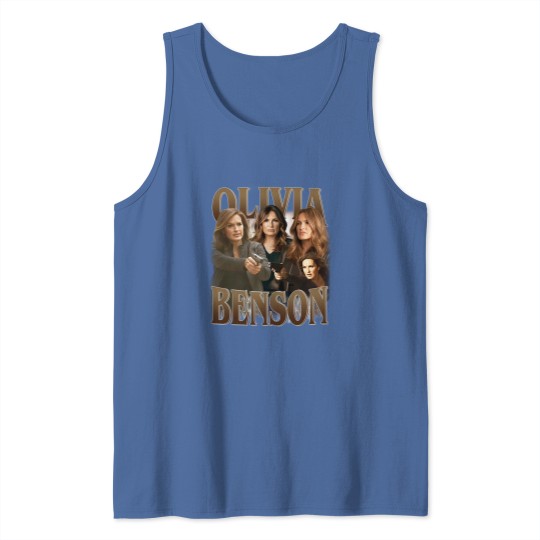 Discover Olivia Benson Law and Order Tank Tops, Retro Olivia Benson Tank Tops