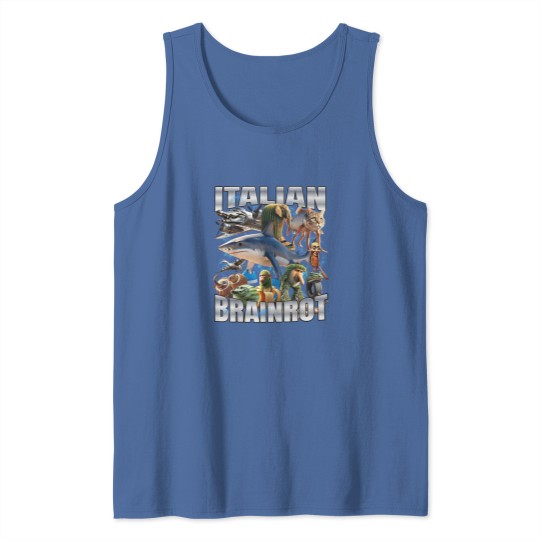 Discover Italian Brain Tralalero Tralala - Tralalero Tralala - Tank Tops