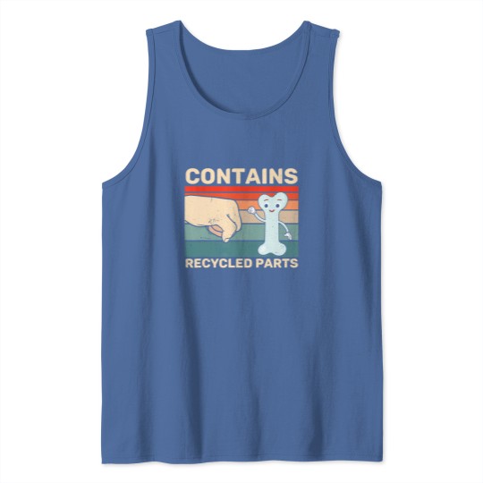 Discover Contains Recycled Parts Bone Marrow Transplant Recipient Tank Tops