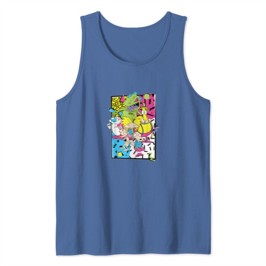 Discover Old School Cartoons 90's Tank Tops