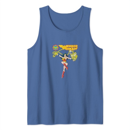 Discover WONDER WOMAN - WONDER WOMAN - WONDER WOMAN - WONDER WOMAN SUPERHERO - WONDER WOMAN DC COMIC - WONDER WOMAN Tank Tops