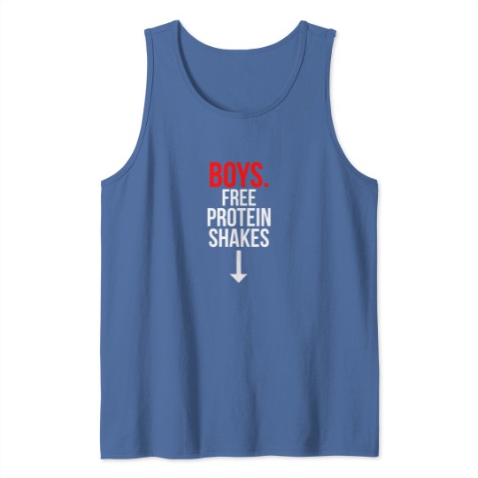 Discover Boys free protein shakes Tank Tops