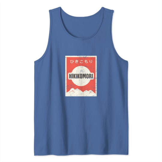 Discover HIKIKOMORI - Vintage Japanese Anime Tank Tops