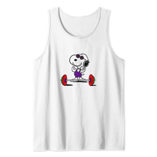 Discover Snoopy Weightlifting Tank Tops