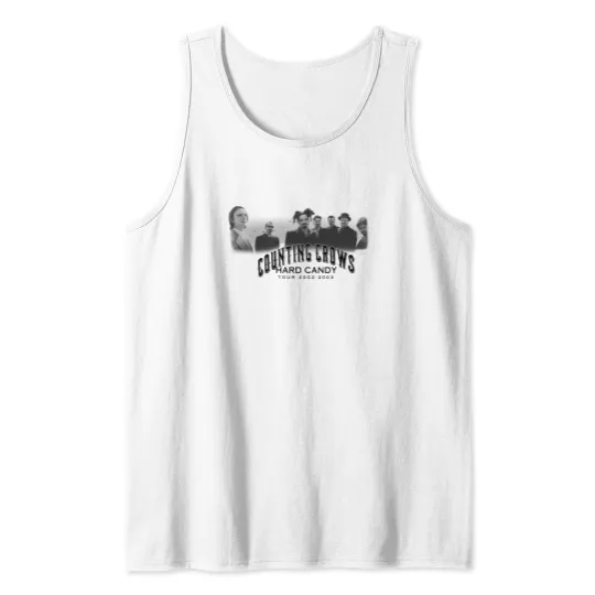 Discover Vintage 2002 Counting Crows Tank Tops Hard Candy Tour Alternative Pop Rock Band