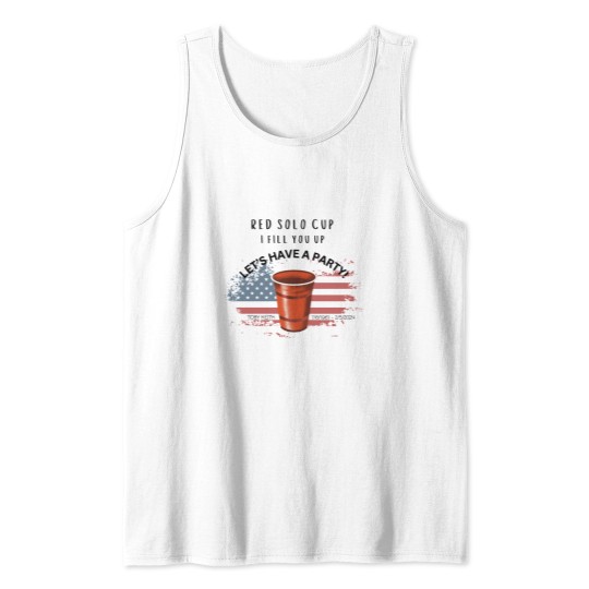 Discover Toby Keith Tank Tops, Rememberance of Toby, Red Solo Cup