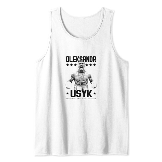 Discover Affiche de boxe Oleksandr Le chat Usyk Tank Tops