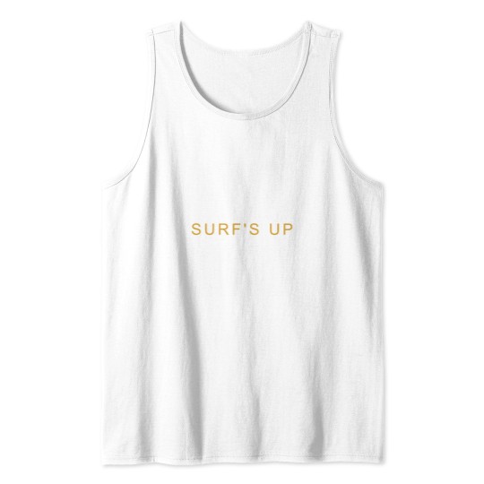 Discover Surf's Up Tank Tops