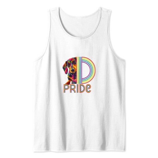 Discover Dachshund Pride. Doxie. (1) Tank Tops