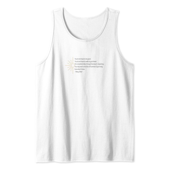 Discover Wild Geese | Mary Oliver Tank Tops
