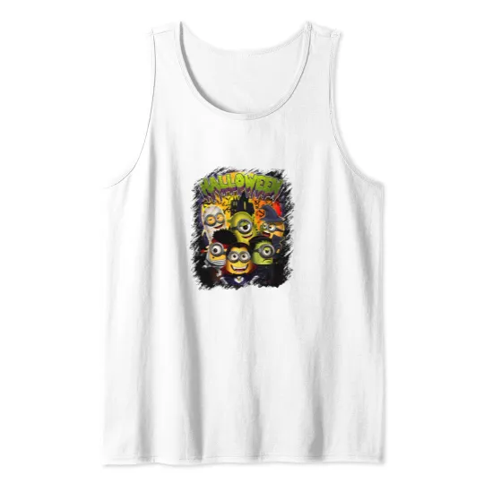 Discover Minions Halloween Tank Tops Unisex Jersey Short Sleeve Tank Tops