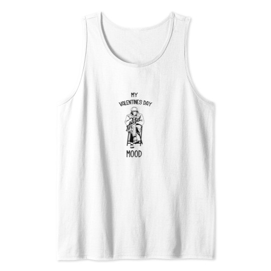 Discover Bernie Sanders Tank Tops with Mittens Design