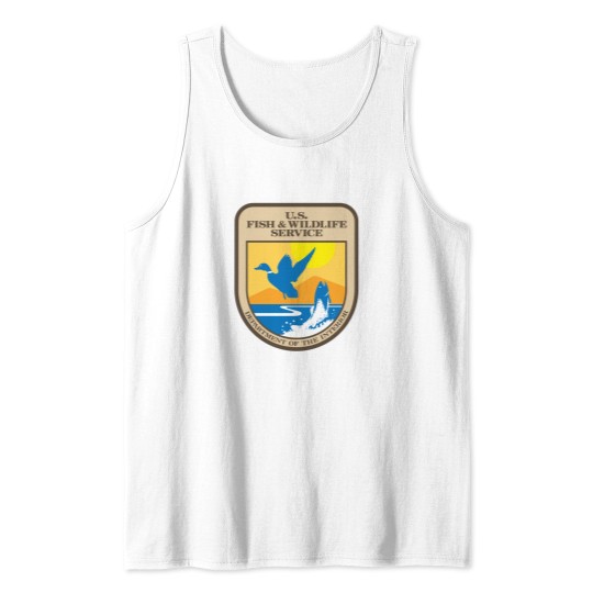 Discover US Fish and Wildlife Service Active Tank Tops