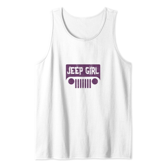 Discover Jeep Girl Tank Tops
