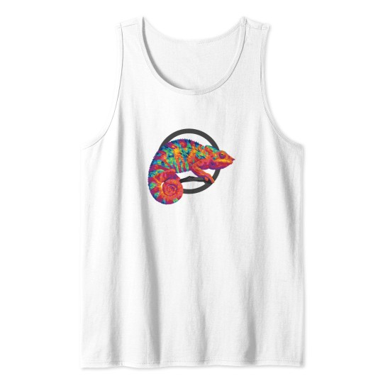Discover Geo Chameleon Tank Tops