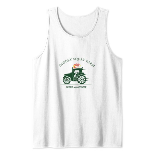 Discover Diddly Squat Farm Green  Gift For Fans Tank Tops