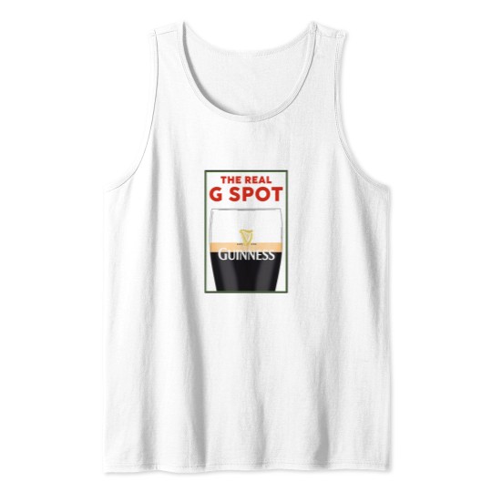 Discover Guinness Vintage Tank Tops, Split the G, Funny Tank Tops