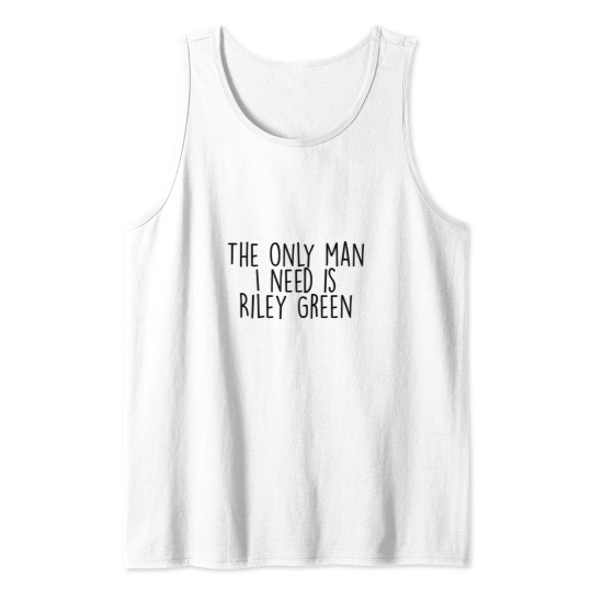 Discover Riley green Tank Tops