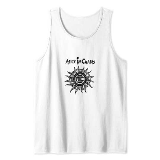 Discover alice black logo in chains Tank Tops