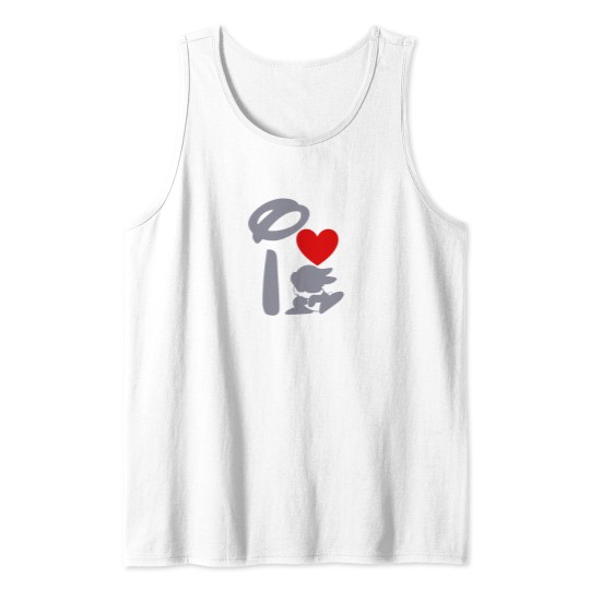 Discover I Heart Thumper (Inverted) Tank Tops