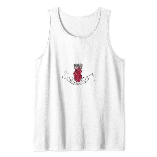 Discover Single Line - Claddagh Tank Tops