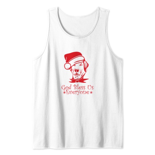Discover God Bless Usss Everyone - Dog's Favorite christmass Tank Tops