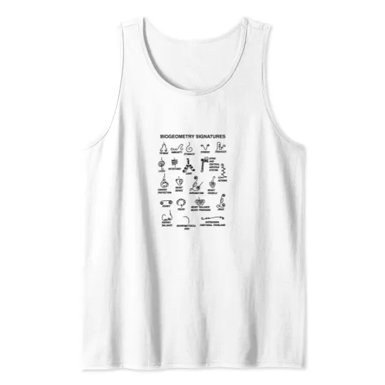 Discover BioGeometry symbols  |  Biogeometry Signature | BioGeometry shapes Tank Tops