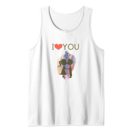 Discover I loves My Hot Girlfriend Tank Tops