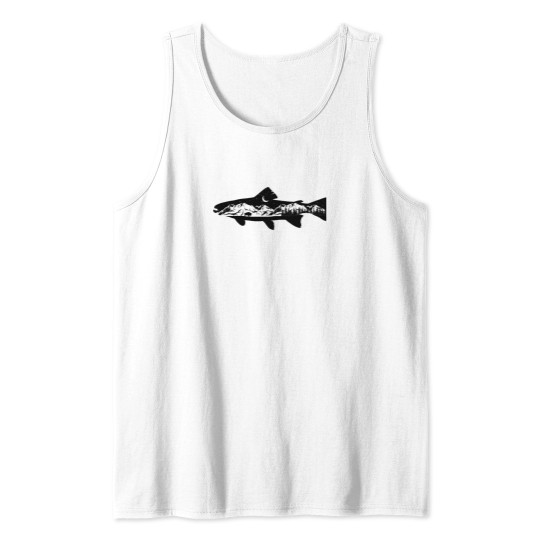Discover mountains Trout -3 Tank Tops