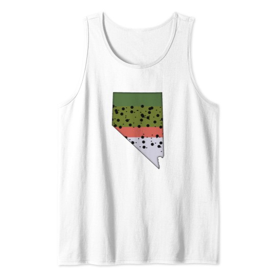 Discover Nevada Trout Tank Tops