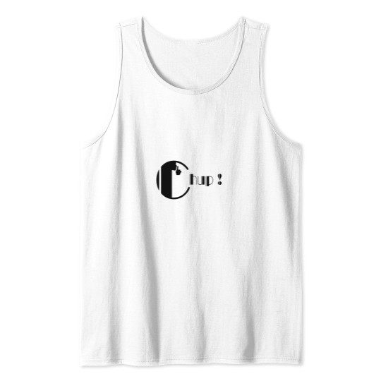 Discover Chup Fitted V-Neck Tank Tops