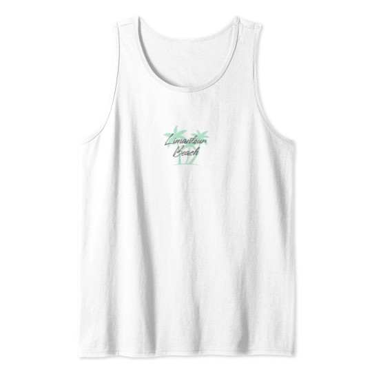 Discover californias Beach Names with Palms Trees - Limantour Beach Tank Tops