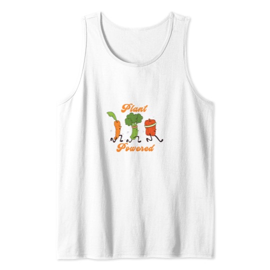 Discover Plant Powered-Runners Tank Tops