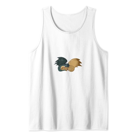 Discover dragons Cuddles Tank Tops