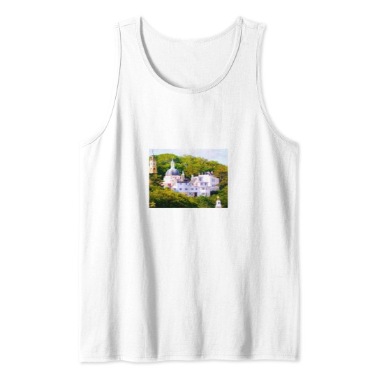 Discover The Village - sea view Tank Tops