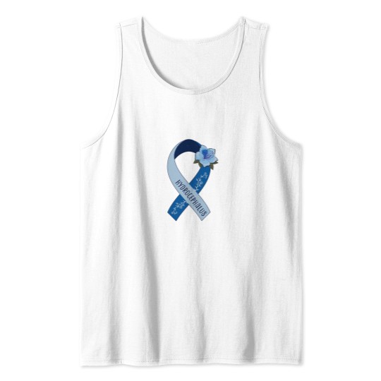 Discover Hydrocephalus Awareness - Hydrocephalus Ribbon Tank Tops
