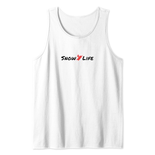 Discover Snow Life Snowmobile snow mobile Tank Tops