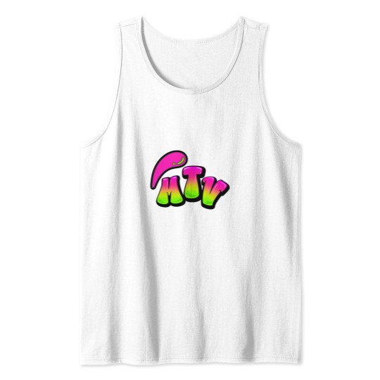 Discover MTVs Neons Pop - Vibrant 80s Inspired Tank Tops