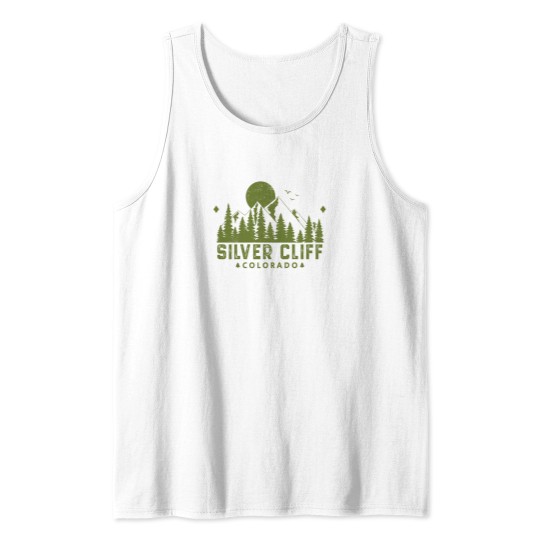 Discover silvers Cliff Colorado mountains Souvenir Tank Tops