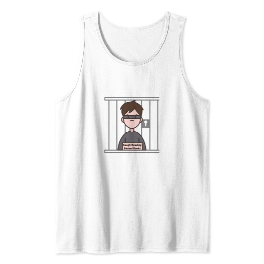 Discover Caught Reading banneds Books I read banneds books Tank Tops