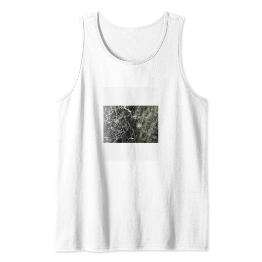 Discover Hot Fuzz in White abstracts Effects 1 Tank Tops