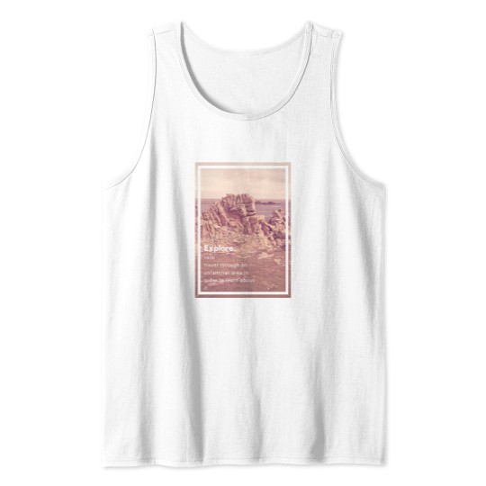 Discover Explore meaning  Long Tank Tops