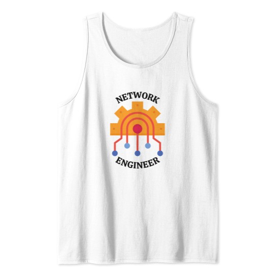 Discover Network Engineer Tank Tops