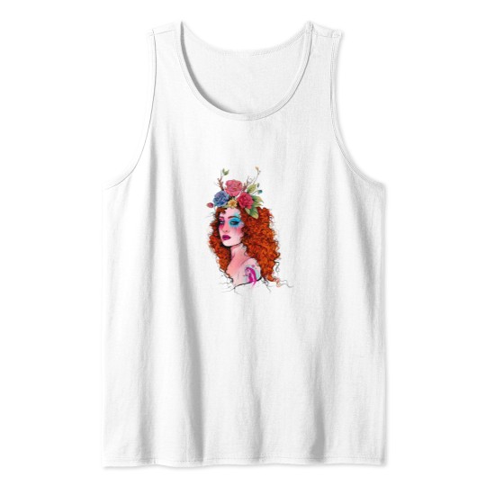 Discover Chappell Roan Pink Pony Club original illustration - midwest princess Tank Tops